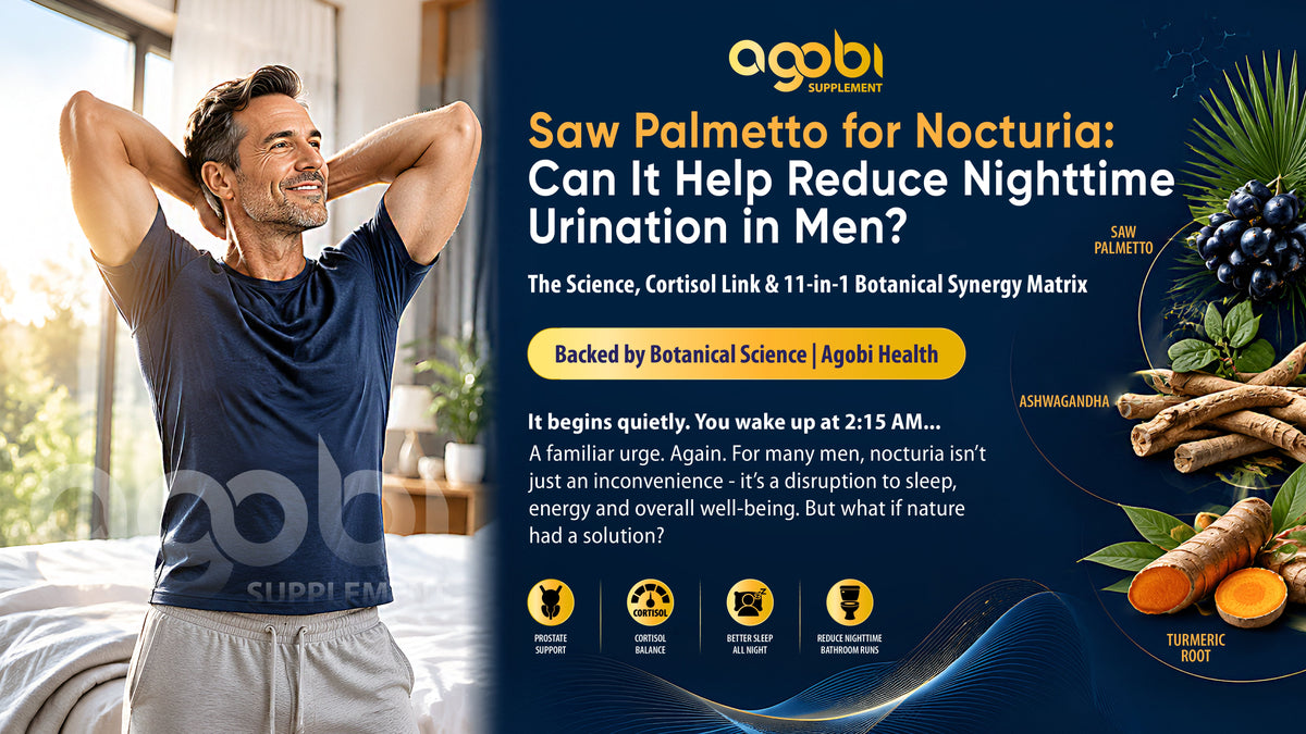 BLOG #18: Saw Palmetto for Nocturia: Does It Stop Nighttime Urination in Men? (The Science & Synergy Guide)