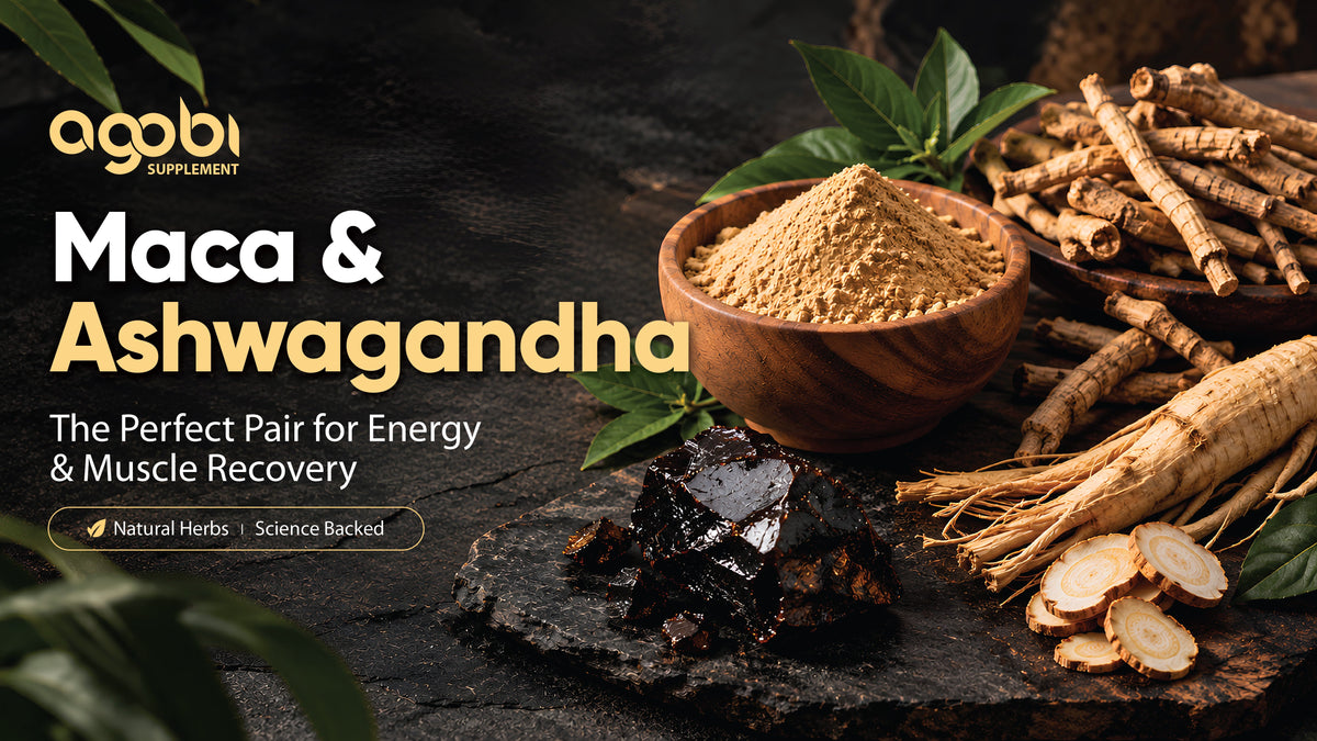 BLOG #27: Maca and Ashwagandha Combination Benefits: The Ultimate Guide to Synergistic Energy, Stress Relief & Recovery