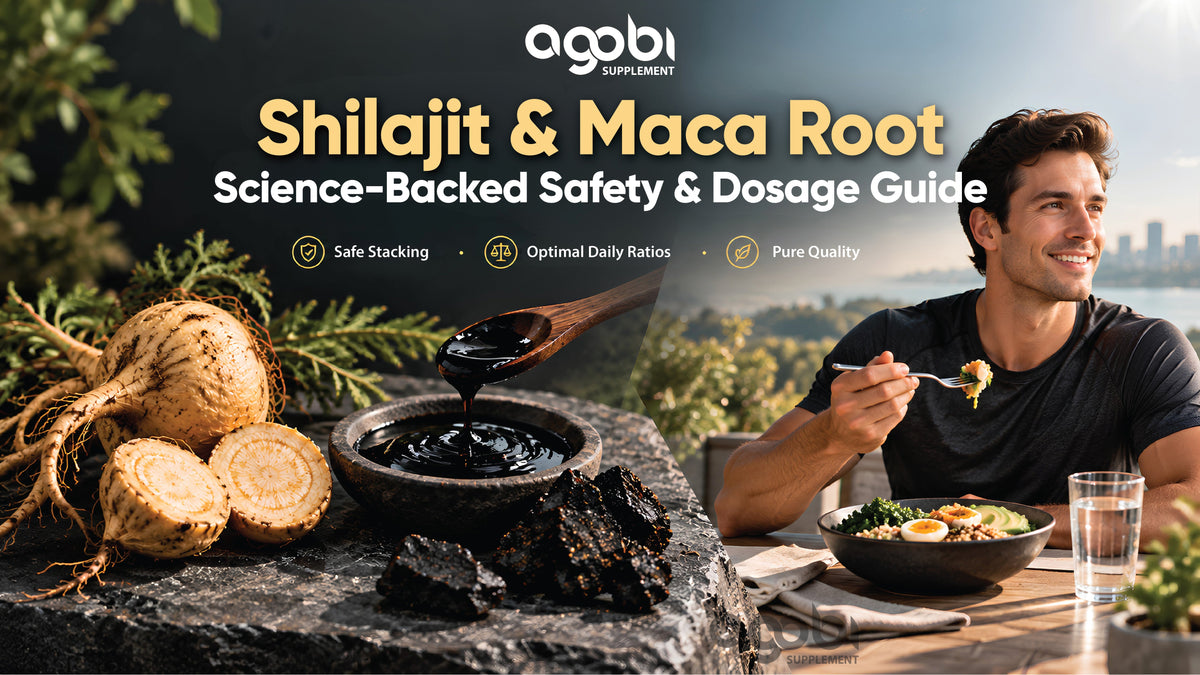 BLOG #29: Shilajit and Maca Root Side Effects & Dosage: A Complete Science-Backed Safety Guide