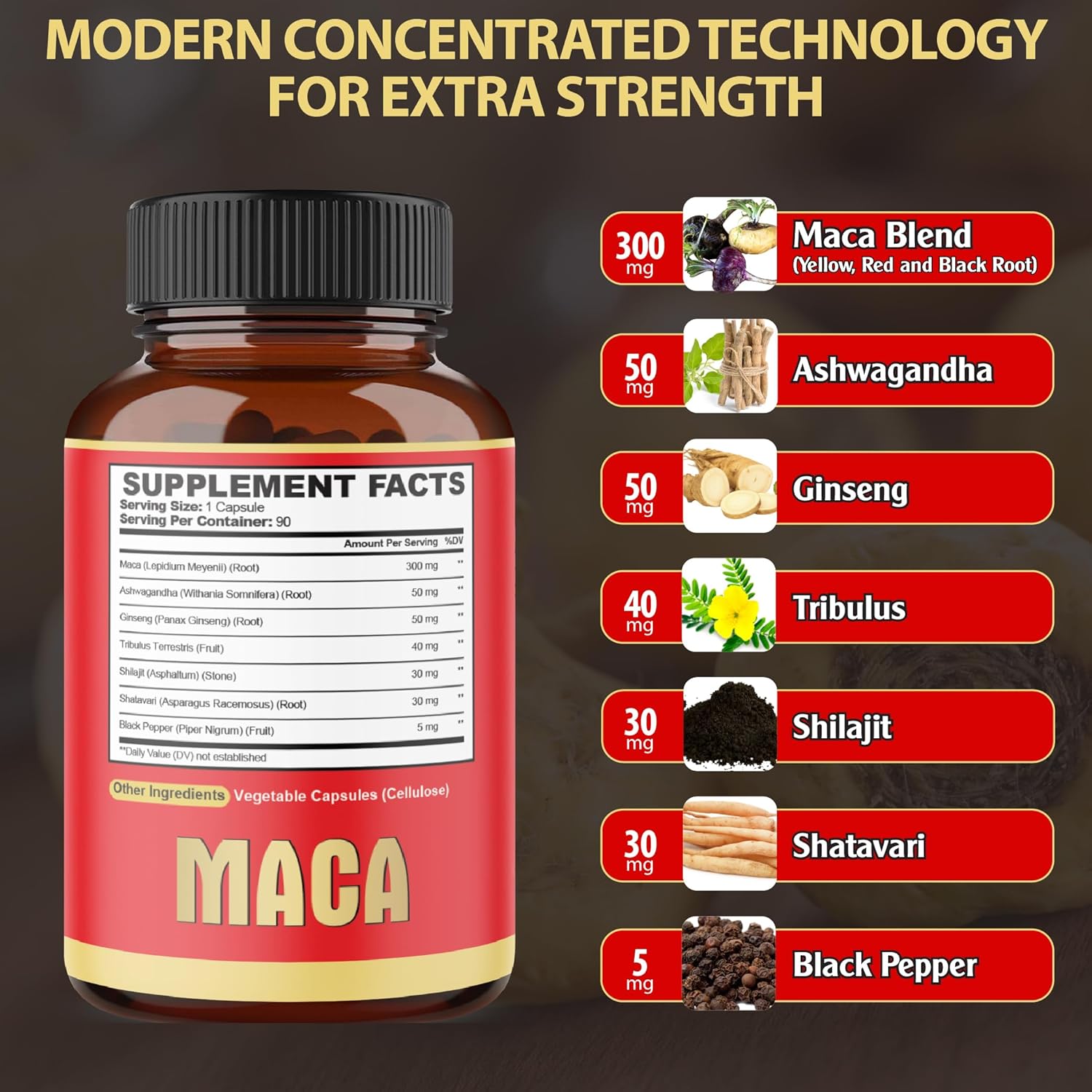 Maca Root 90 Capsules