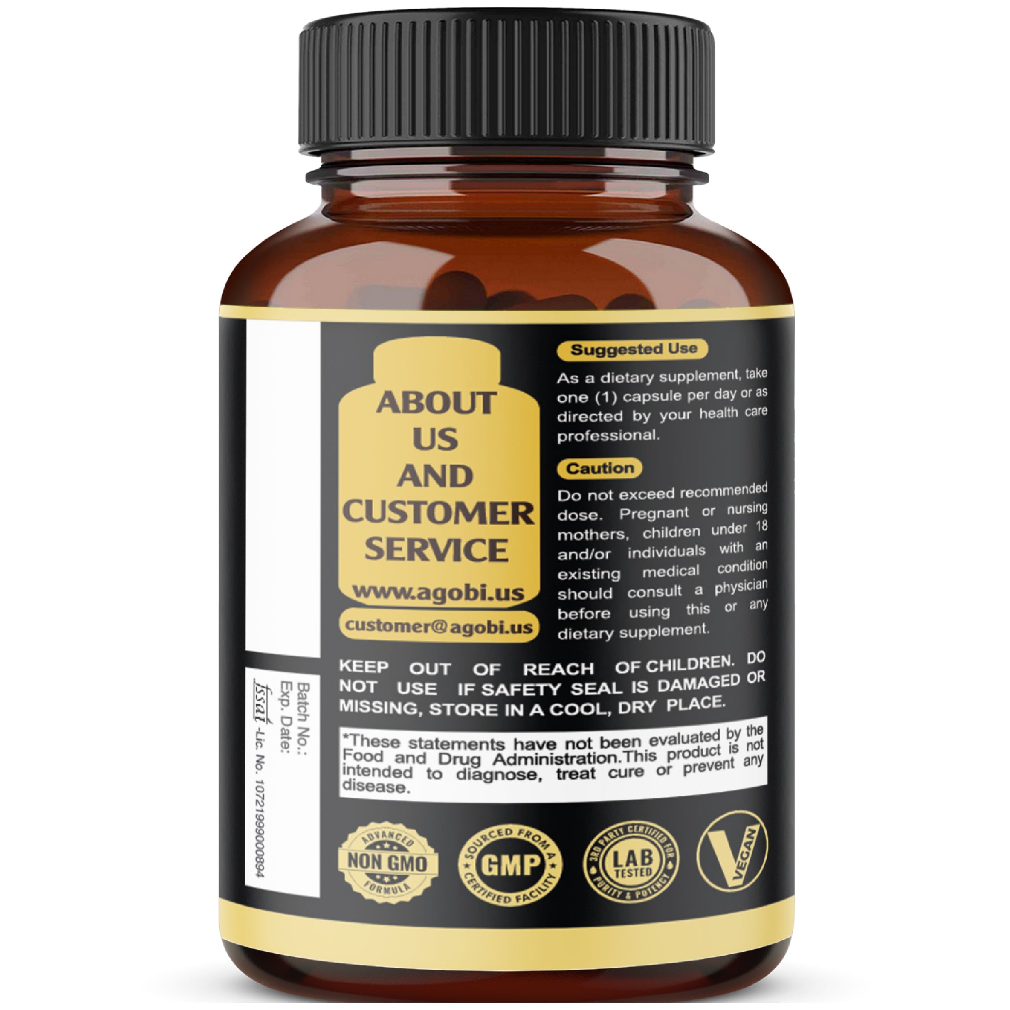 7in1 Premium Maca Root Capsules - with Ashwagandha, Ginseng, Tribulus, Shilajit, Shatavari & Black Pepper - Natural Energy, Performance & Mood Support - 150 Counts for 5 Months
