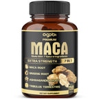 Agobi 7-in-1 Premium Maca Root With Ashwagandha, Ginseng & Shilajit | 150 Vegan Capsules