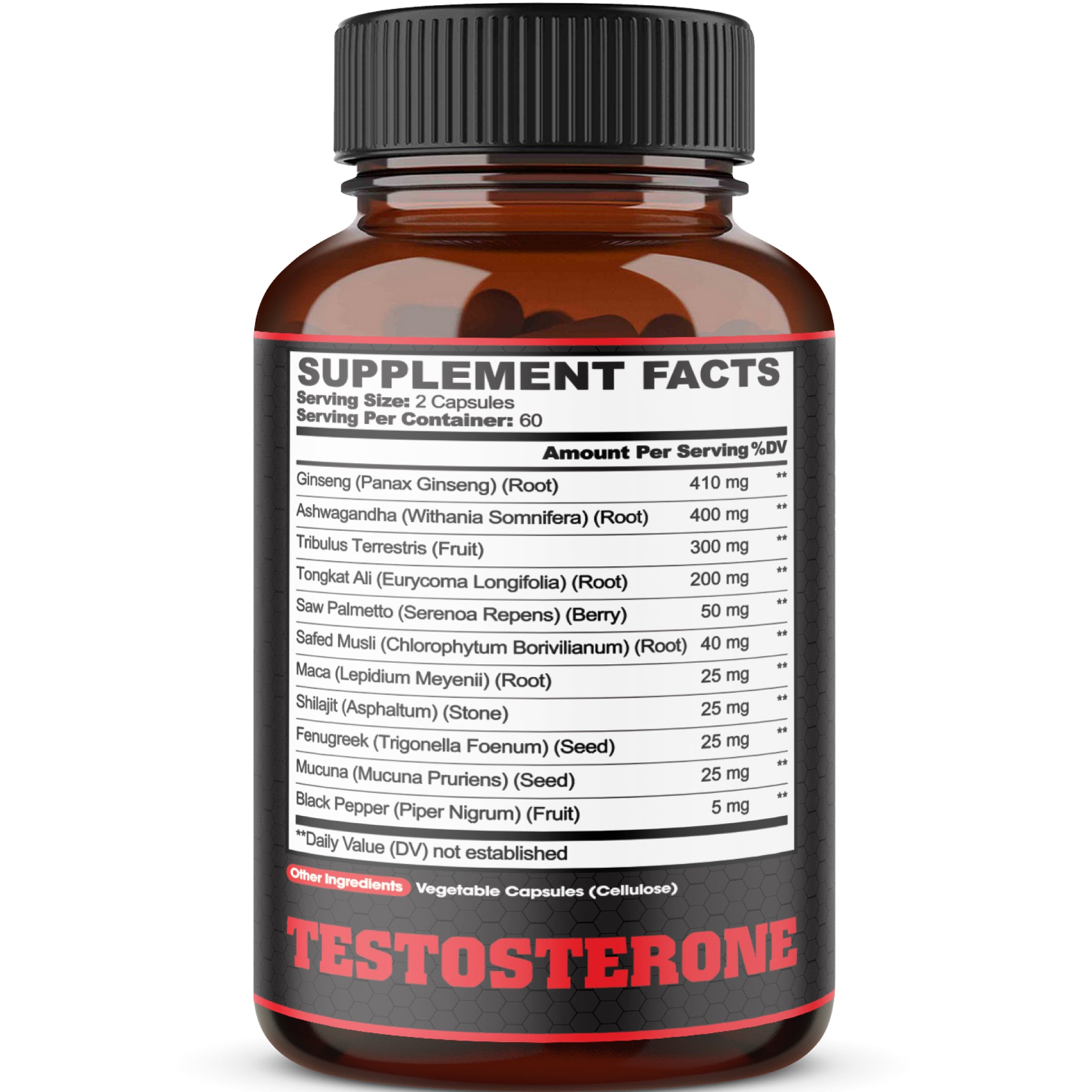 agobi 11in1 Testosterone Supplement - 120 Capsules for 2 Month