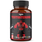 Agobi 11-in-1 Testosterone Support Complex – High Potency Formula with Ashwagandha, Tribulus & Ginseng | Muscle Support, Stamina & Energy | 60 Vegan Capsules