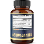 Agobi 5-in-1 Ashwagandha Blend Supplement – With Turmeric, Rhodiola & Ginger |90 Vegan Capsules