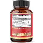 2 Packs - 60 Capsules Ashwagandha Capsules - 5in1 Formula Ashwagandha, Turmeric, Rhodiola Rosea, Ginger, Black Pepper - 4 Month Supply