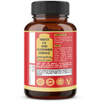 2 Packs - 60 Capsules Ashwagandha Capsules - 5in1 Formula Ashwagandha, Turmeric, Rhodiola Rosea, Ginger, Black Pepper - 4 Month Supply