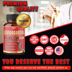 Agobi 5in1 Ashwagandha – 5200mg Equivalent | Daily Balance & Energy Support | 90 Vegan Capsules