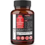 Agobi 11-in-1 Tes.tos.ter.one Extra Strength – with Panax Ginseng, Ashwagandha & Tribulus | 60 Vegan Capsules