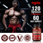 Agobi 11-in-1 Triple Magnesium Complex Supplement – High Absorption Glycinate, Malate & Citrate with Spinach & Pumpkin Seed | Strength, Energy Production & Immune Support | 120 Vegan Capsules