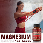 Agobi 11-in-1 Triple Magnesium Complex Supplement – High Absorption Glycinate, Malate & Citrate with Spinach & Pumpkin Seed | Strength, Energy Production & Immune Support | 120 Vegan Capsules