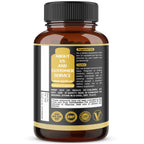 Agobi 8-in-1 Saw Palmetto Supplement – Extra Strength Formula with Ashwagandha, Turmeric & Nettle Leaf | Support Prostate, Energy Production & Healthy Hair | 120 Vegan Capsules