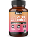 Agobi 3-in-1 Ceylon Cinnamon Complex – With Ginger & Turmeric | 120 Veggie Capsules