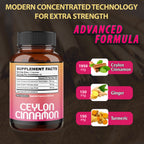 Agobi 3-in-1 Ceylon Cinnamon Complex – With Ginger & Turmeric | 120 Veggie Capsules