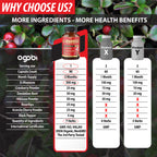 Agobi 7-in-1 D-Mannose Complex – With Cranberry, Dandelion & Hibiscus | 90 Vegan Capsules