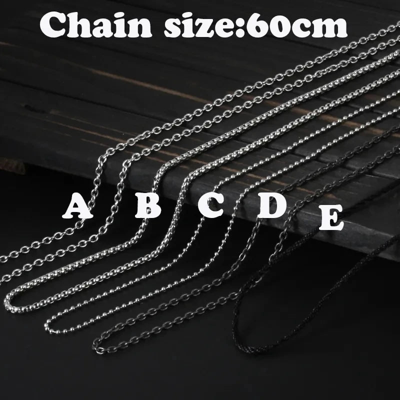 2023 New Stainless Steel Ancient Indian Tribe Round Pendant Necklace For Man Punk Jewelry Choker Unique Chain Trendy Jewelry