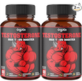 2 Packs 60 Capsules - 11 Herbs Combined with Ginseng, Ashwagandha, Tribulus & More.