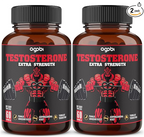 Agobi Herbal Test Support for Male Supplement – Advanced Performance Blend with Ashwagandha & Tribulus | Ultimate Power, Stamina & Energy Support | 2-Pack Combo (120 Capsules for 2 Months)